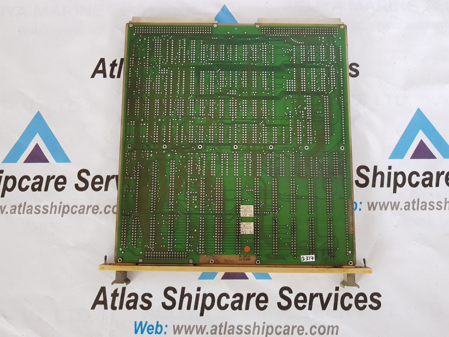 NORCONTROL AUTOMATION HER 100275 D 2E-534 PROCCESSOR CARD