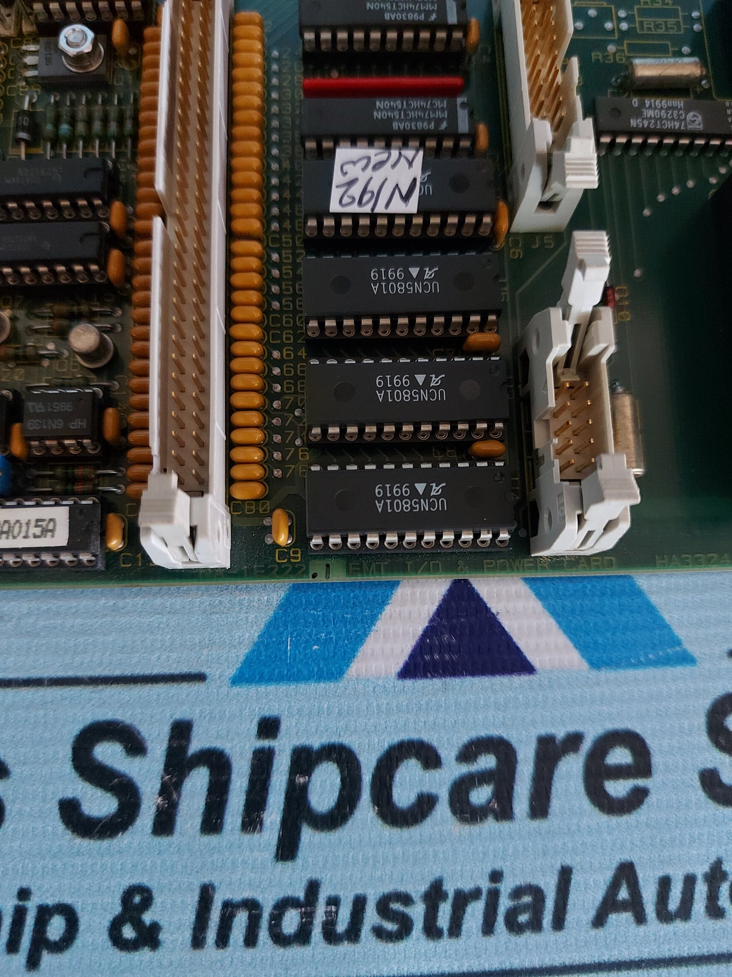 NORCONTROL NA-1E222.1 EMT I/O & POWER CARD HA332402A/A/A