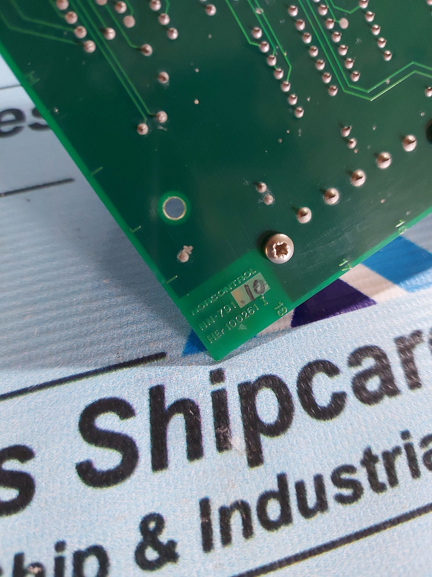NORCONTROL NN-791.10 I/O PROCESSOR CARD HER100261I