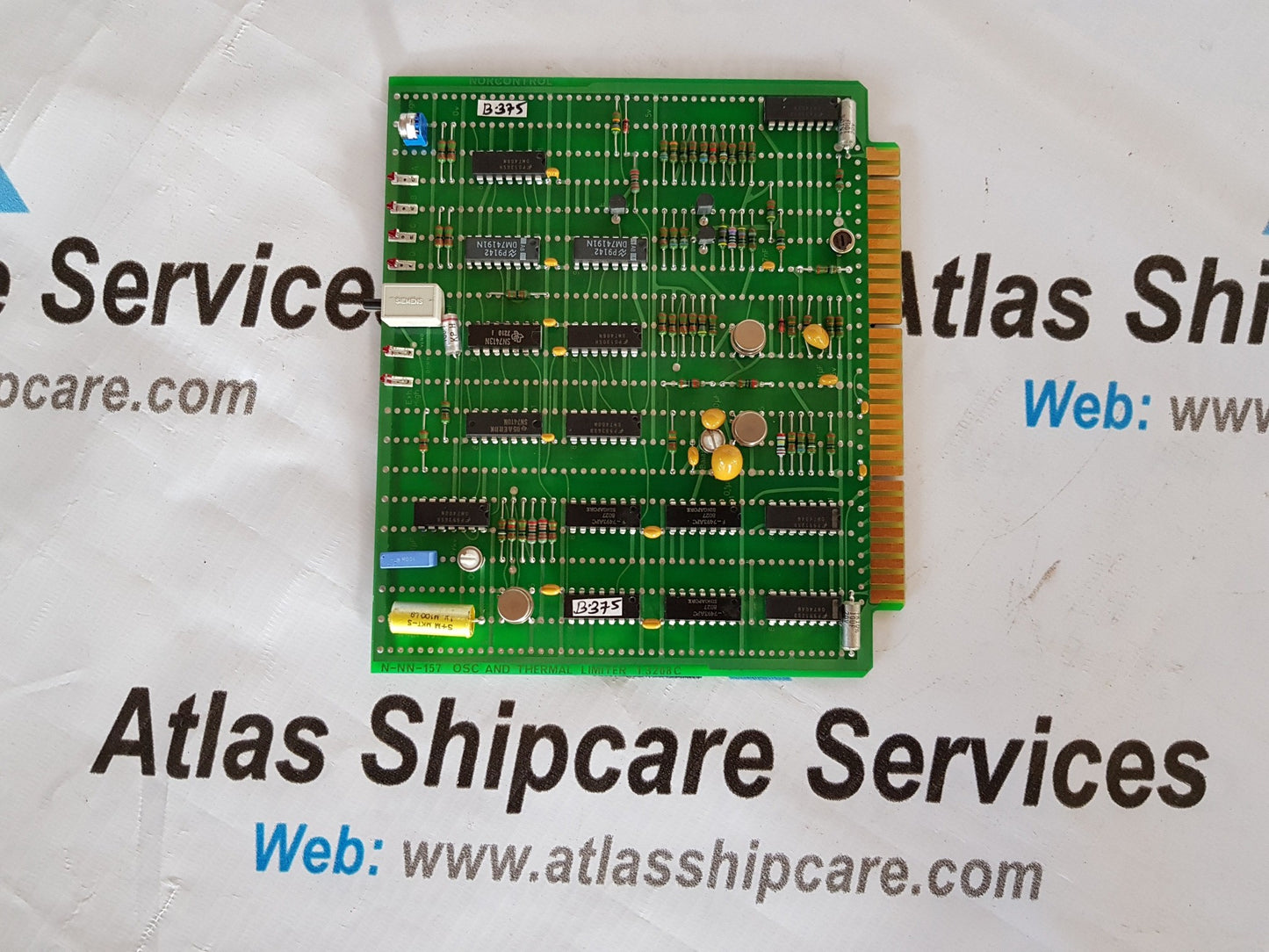 NORCONTROL NN N 157 OSC AND THERMAL LIMITER PCB CARD