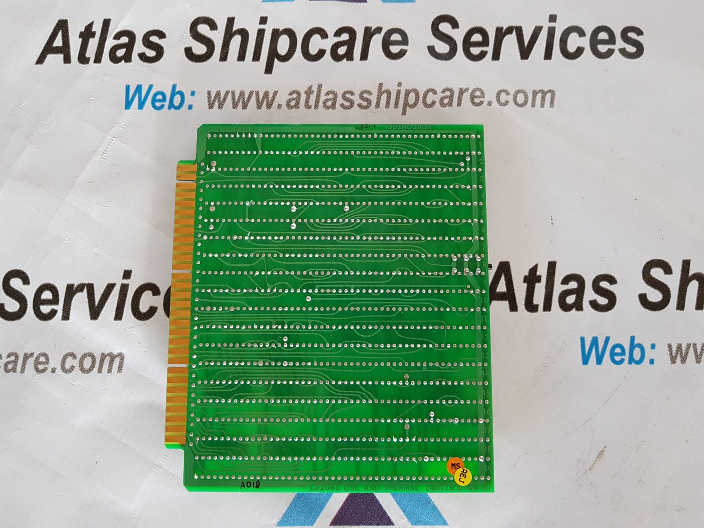 NORCONTROL NN N 157 OSC AND THERMAL LIMITER PCB CARD