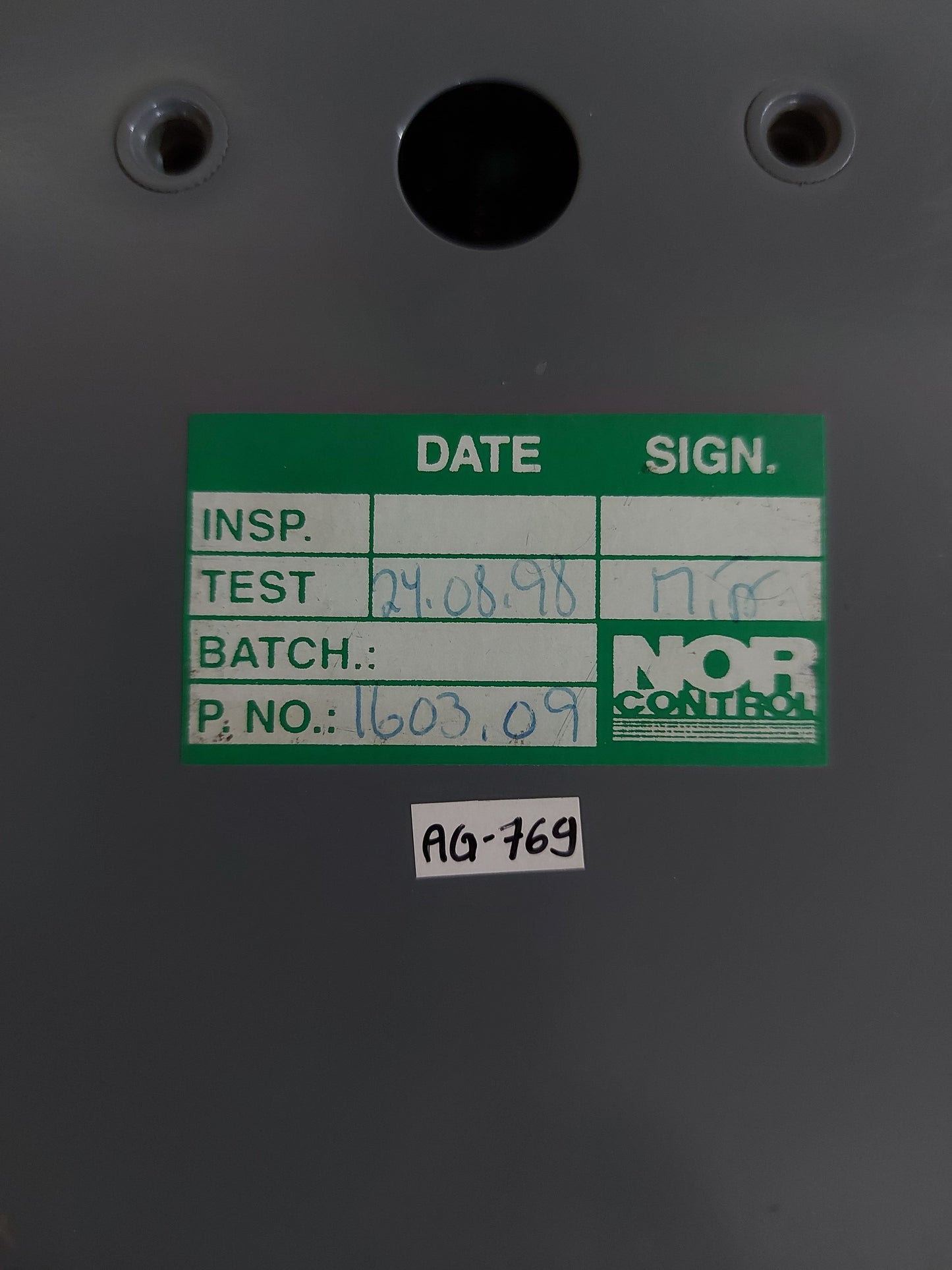 NORCONTROL WTU WATCH TIMER UNIT