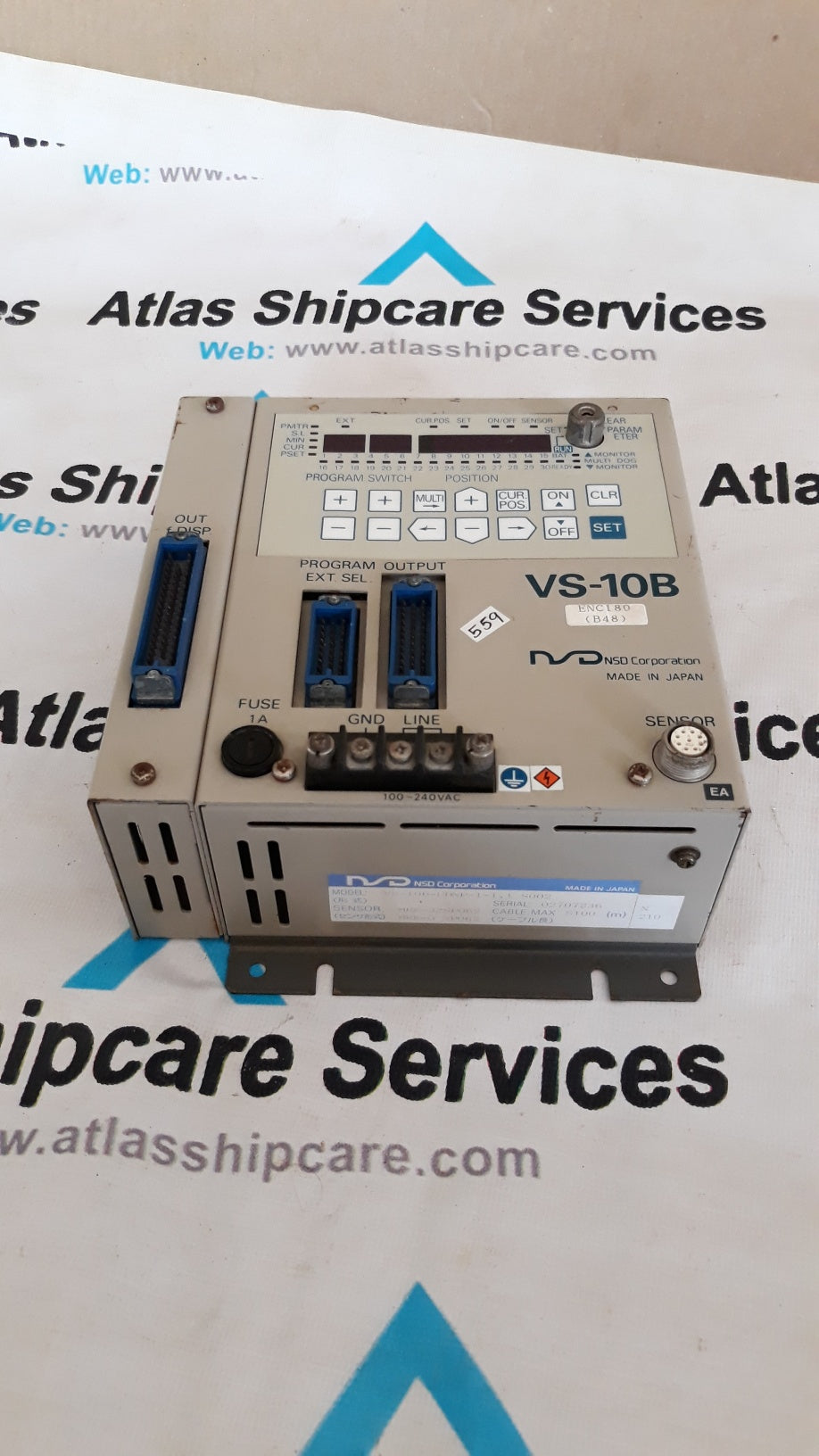 NSD VS-10B-UDNP-1-1.1 S002 LIMIT SWITCH OUTPUT CONTROLLER