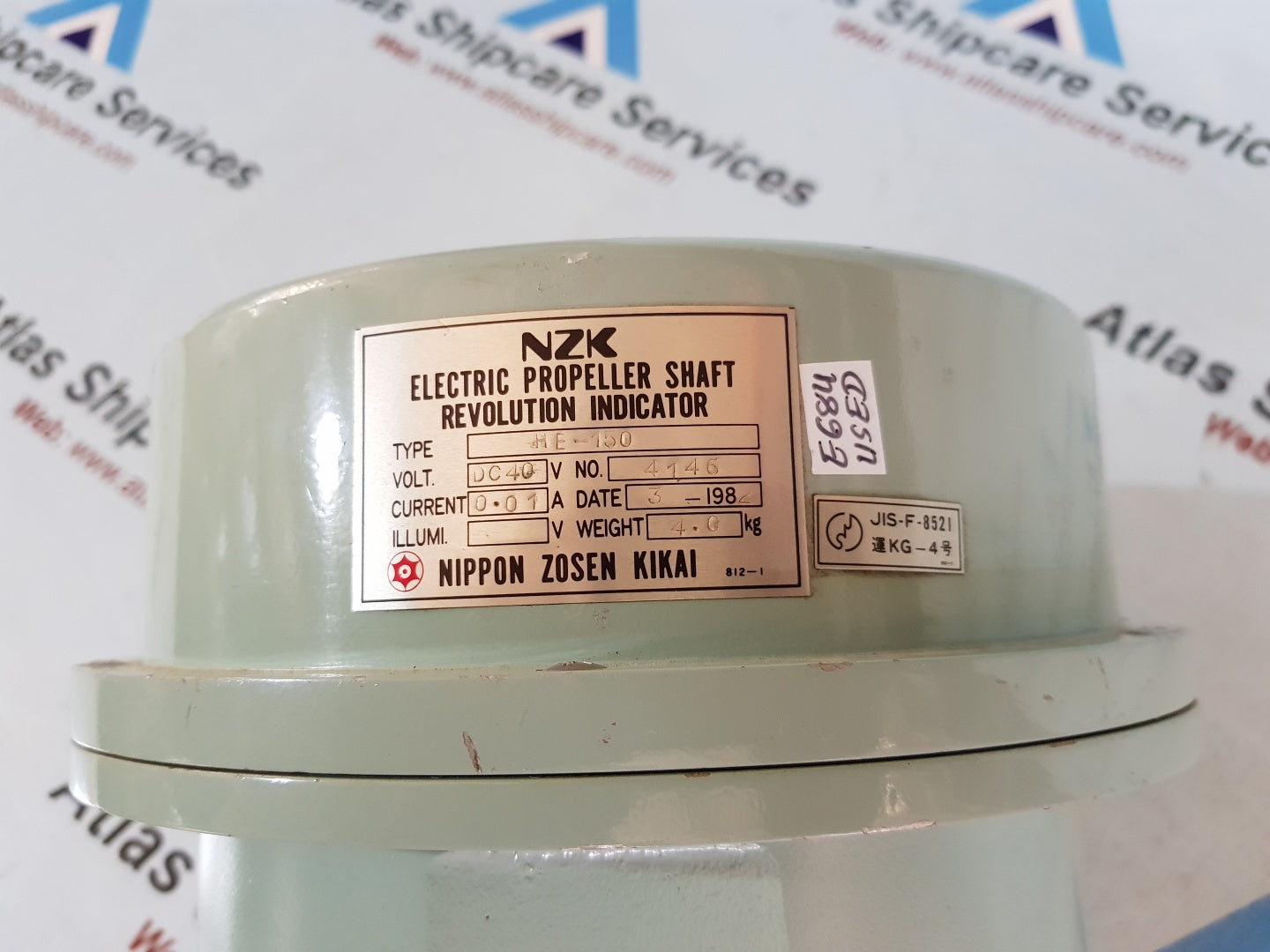 NZK HE-150 Electric Propeller Shaft Revolution Indicator