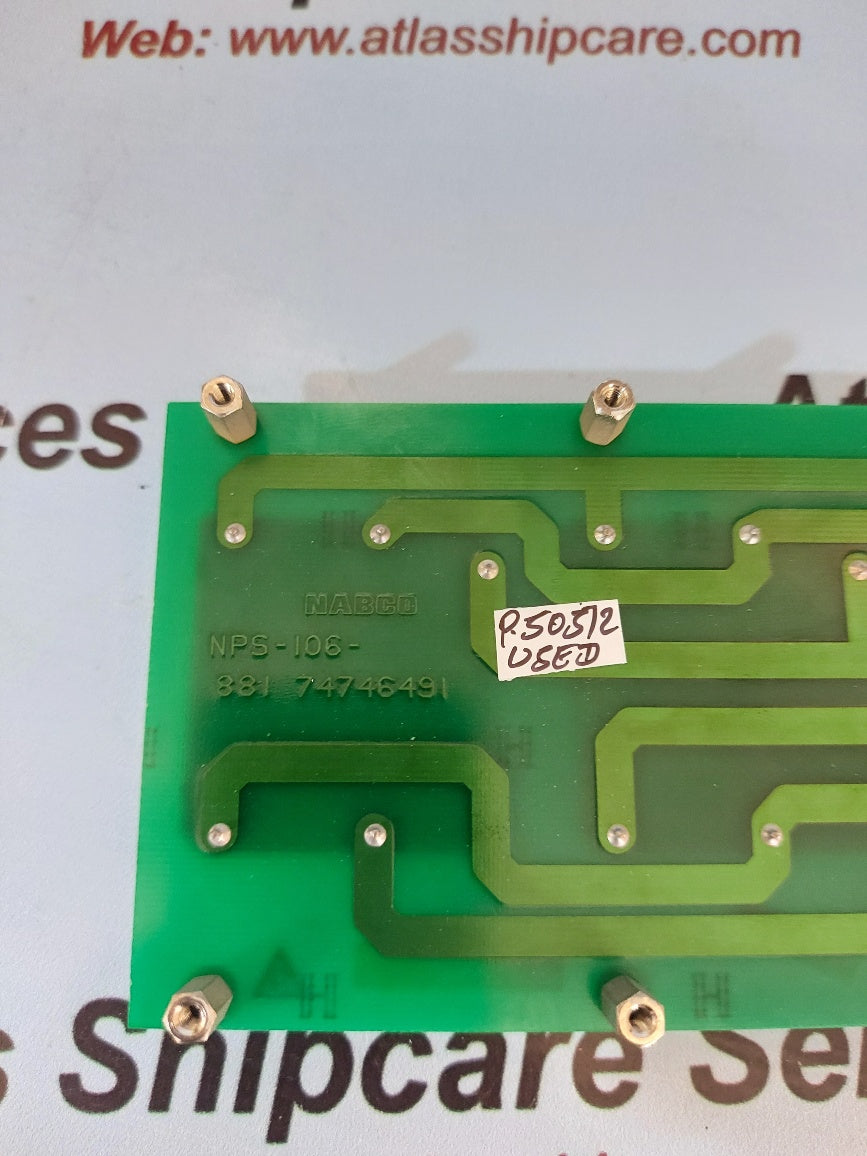 Nabco NPS-106 881-74746491 Pcb Card