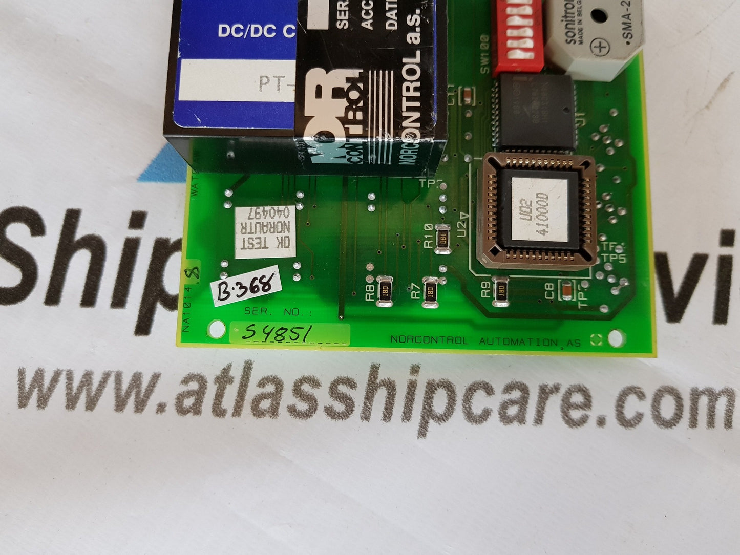 Norcontrol NA1014.8 Panel Card Wcu