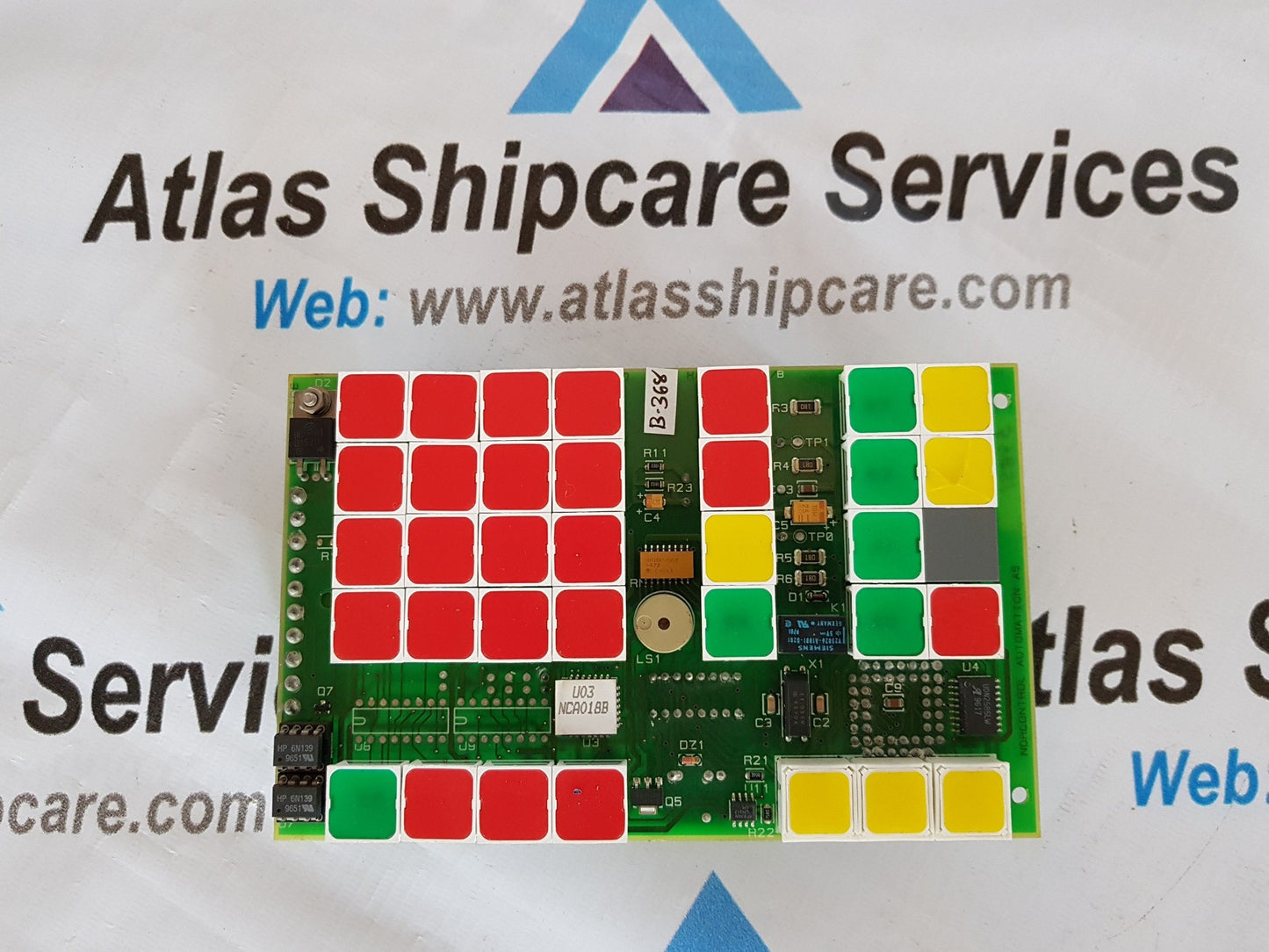 Norcontrol NA1014.8 Panel Card Wcu