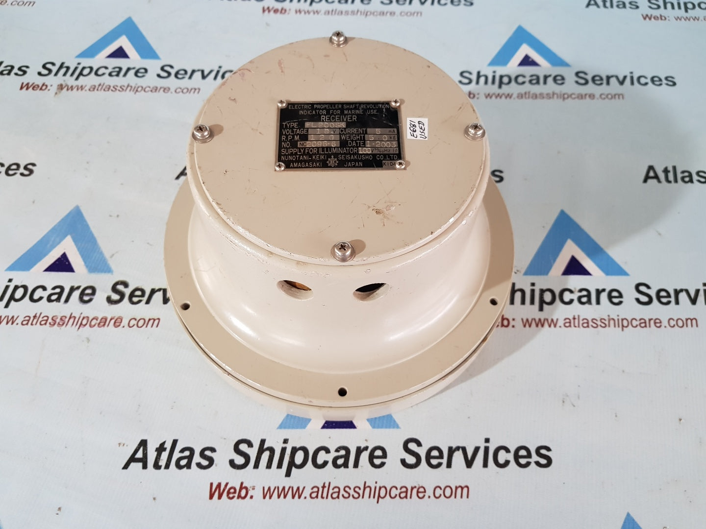 Nunotani Keiki FL 200SK Electric Propeller Shaft Revolution Indicator
