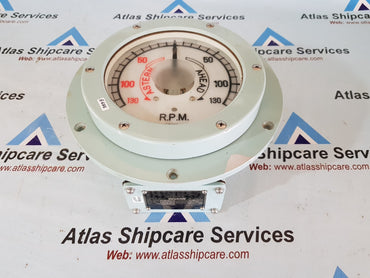 Nunotani Keiki JIS F 8521-FE 150K Electric Propeller Shaft Revolution Indicator