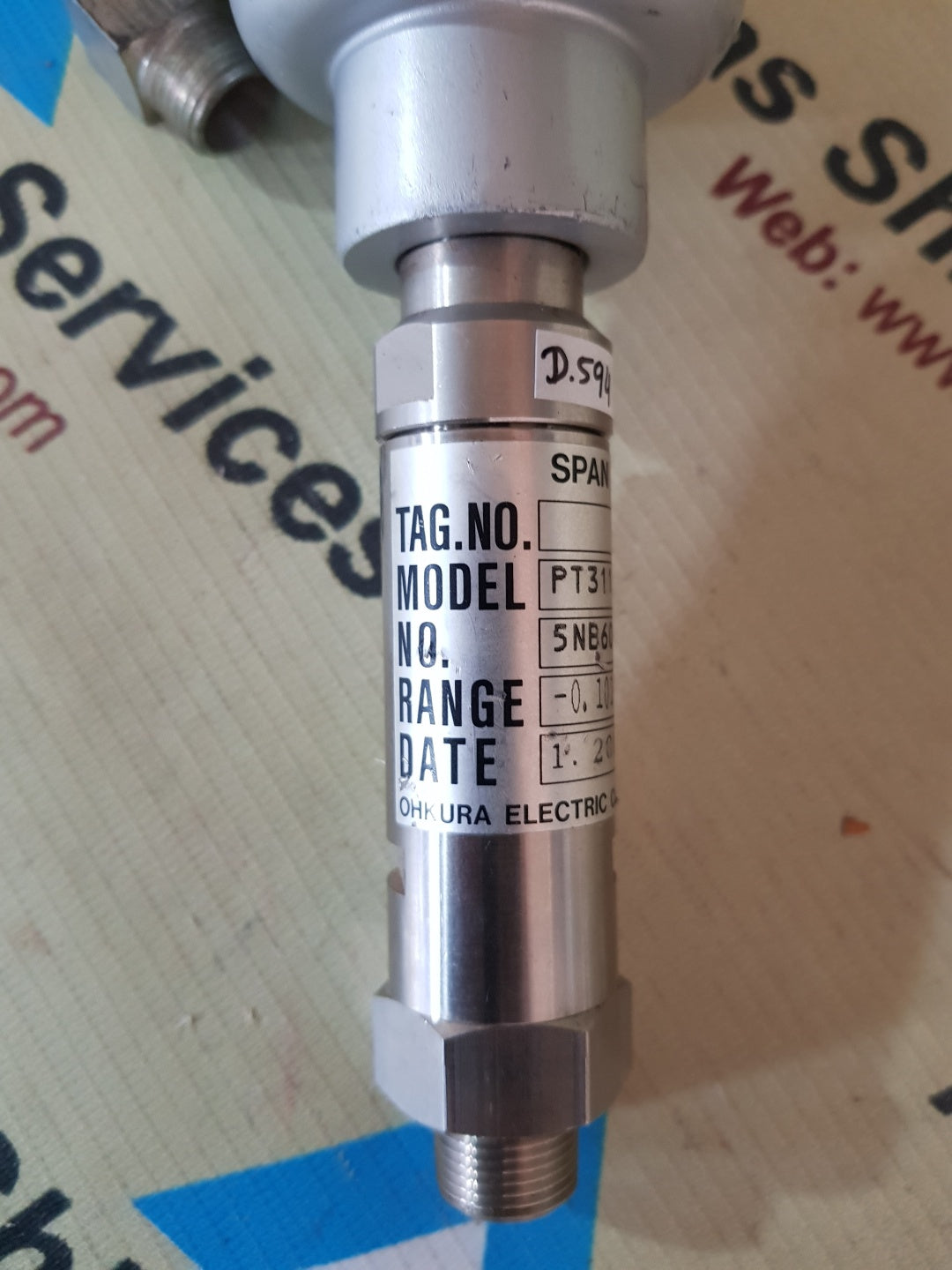OHKURA ELECTRIC PT3113AZZP4PZ RESISTANCE THERMOMETER