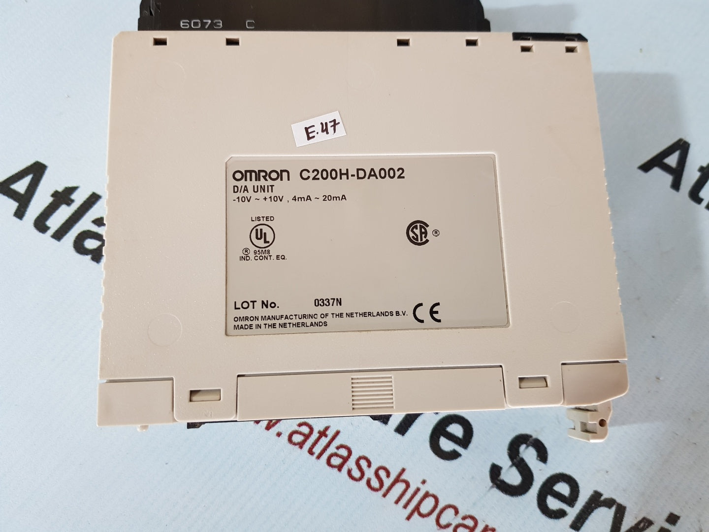 OMRON C200H-DA002 OUTPUT MODULE D/A UNIT