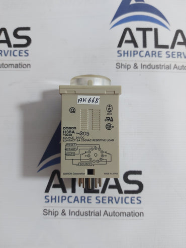 OMRON H3BA-305 TIMER RELAY