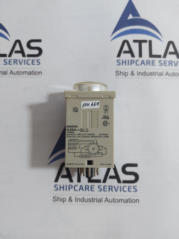OMRON H3BA-305 TIMER RELAY