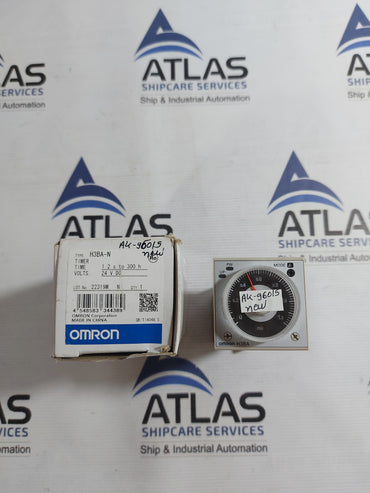 OMRON H3BA-N TIMER RELAY 0-1.2 Min