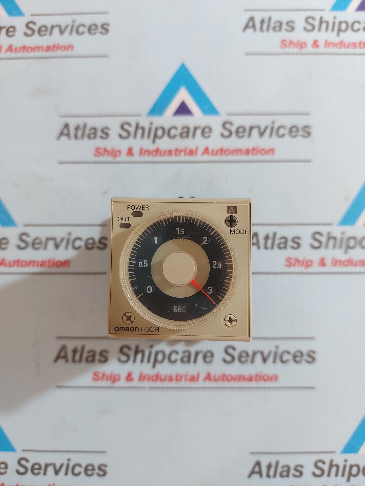 OMRON H3CR-A-315 TIMER RELAY 0-3 Sec