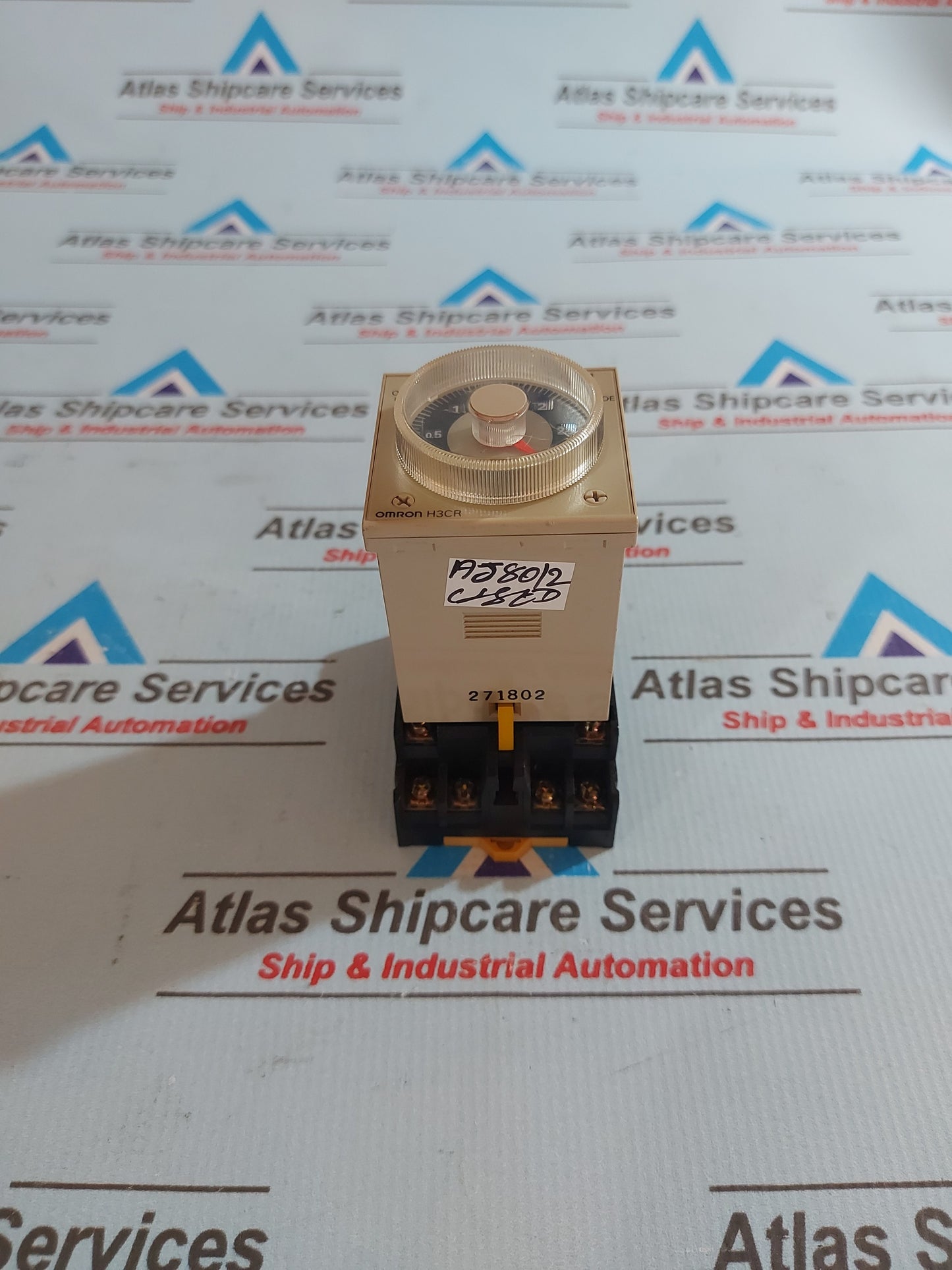 OMRON H3CR-A-315 TIMER RELAY 0-3 Sec