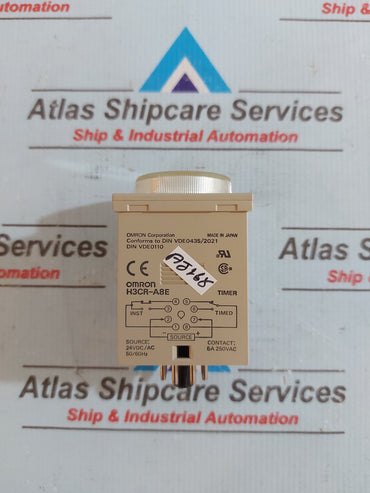 OMRON H3CR-A8E SOLID STATE TIMER 0-1.2 Hrs