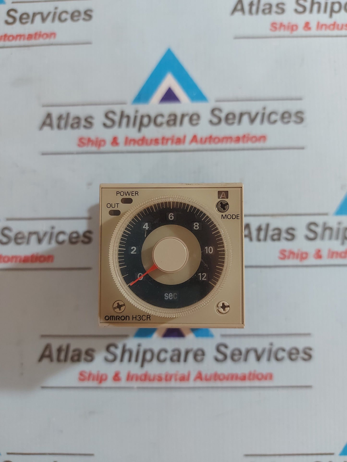 OMRON H3CR-A8 TIMER RELAY 0-12 Sec