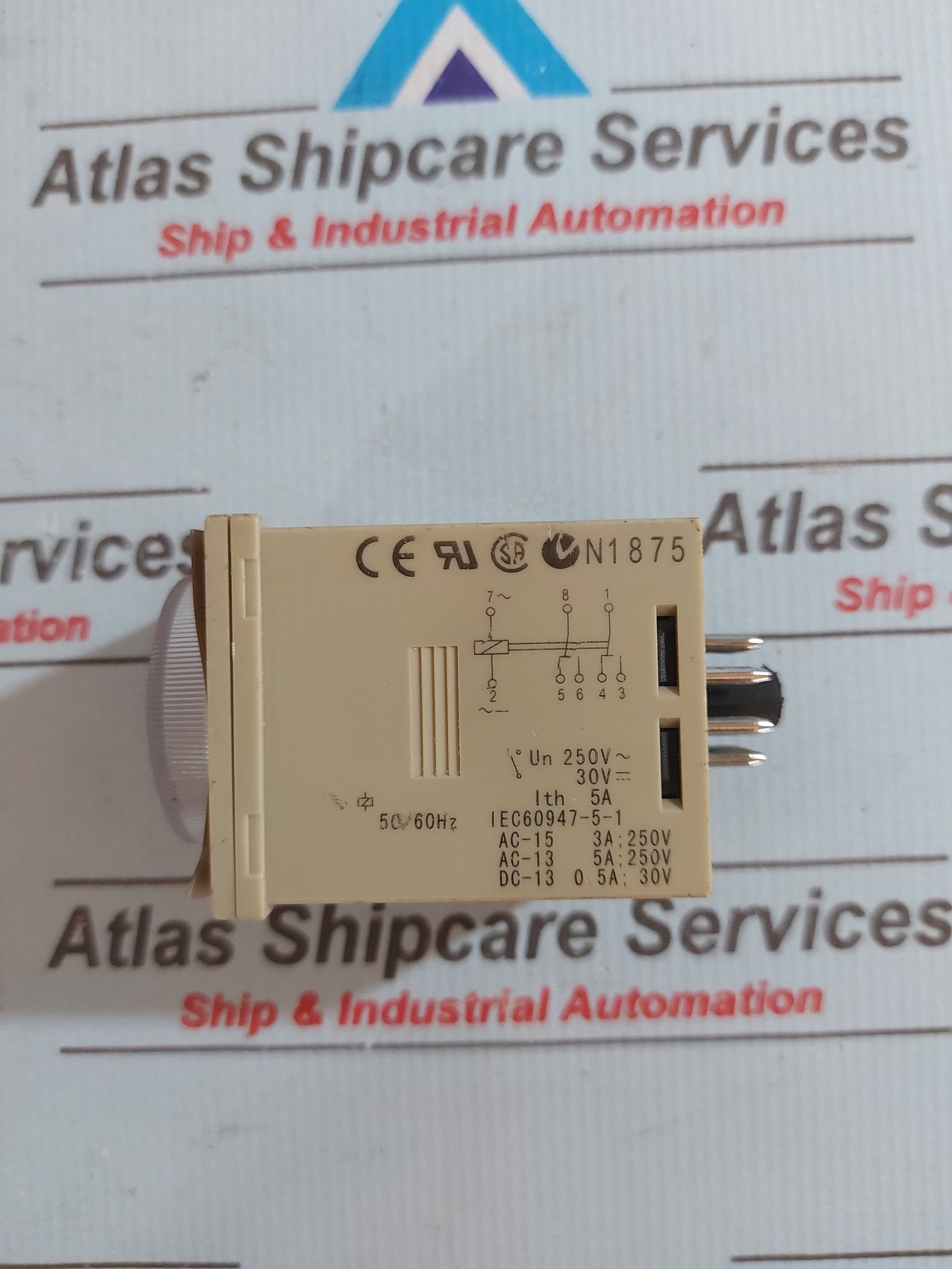 OMRON H3CR-A8 TIMER RELAY 0.05s ~ 300h