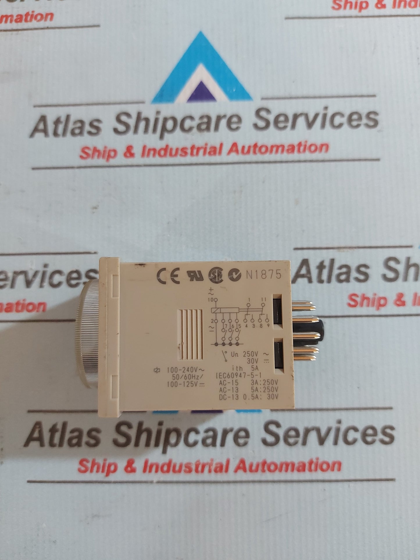 OMRON H3CR-A TIMER RELAY 0.05s-300h