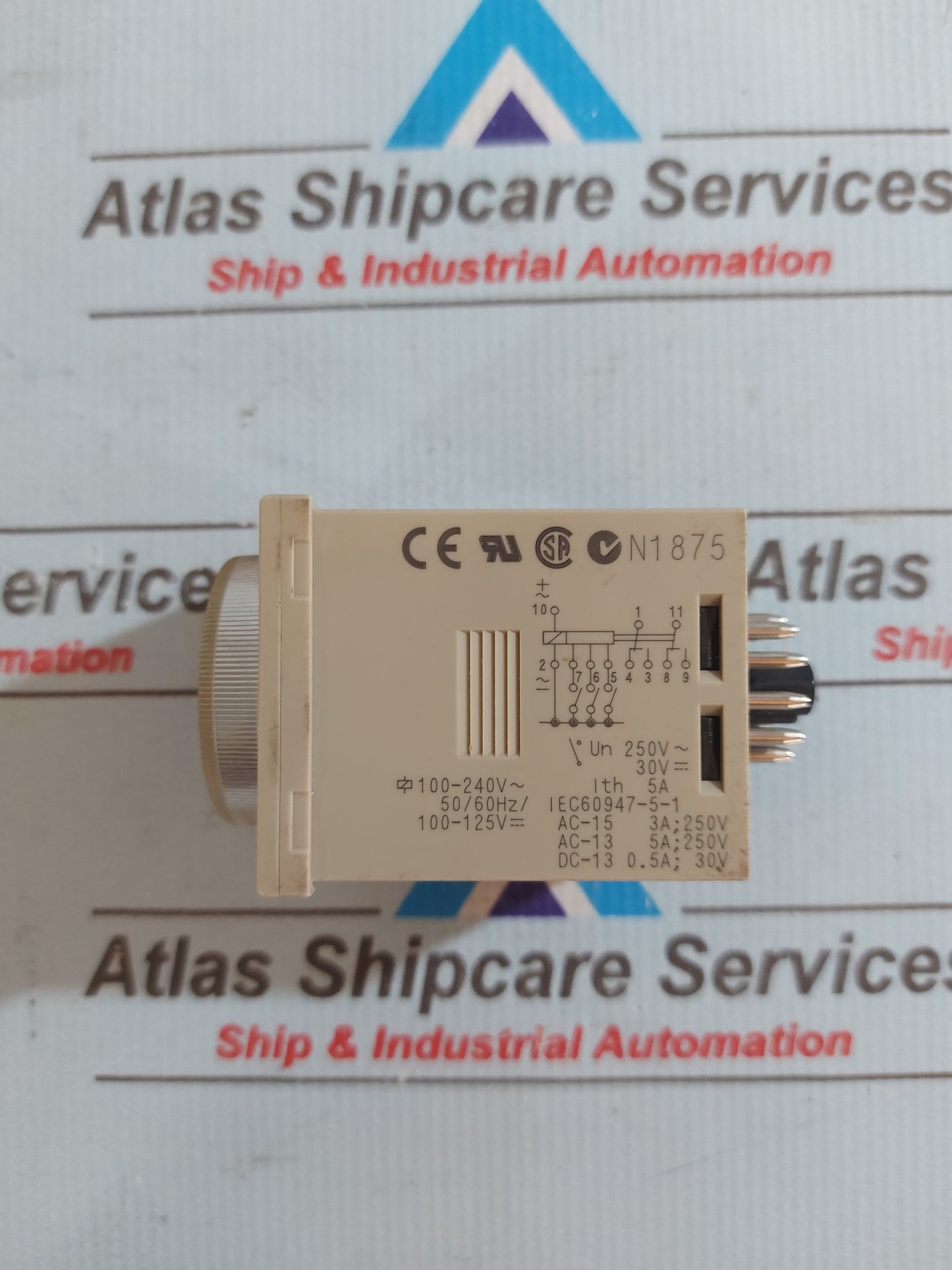 OMRON H3CR-A TIMER RELAY 0.05s-300h