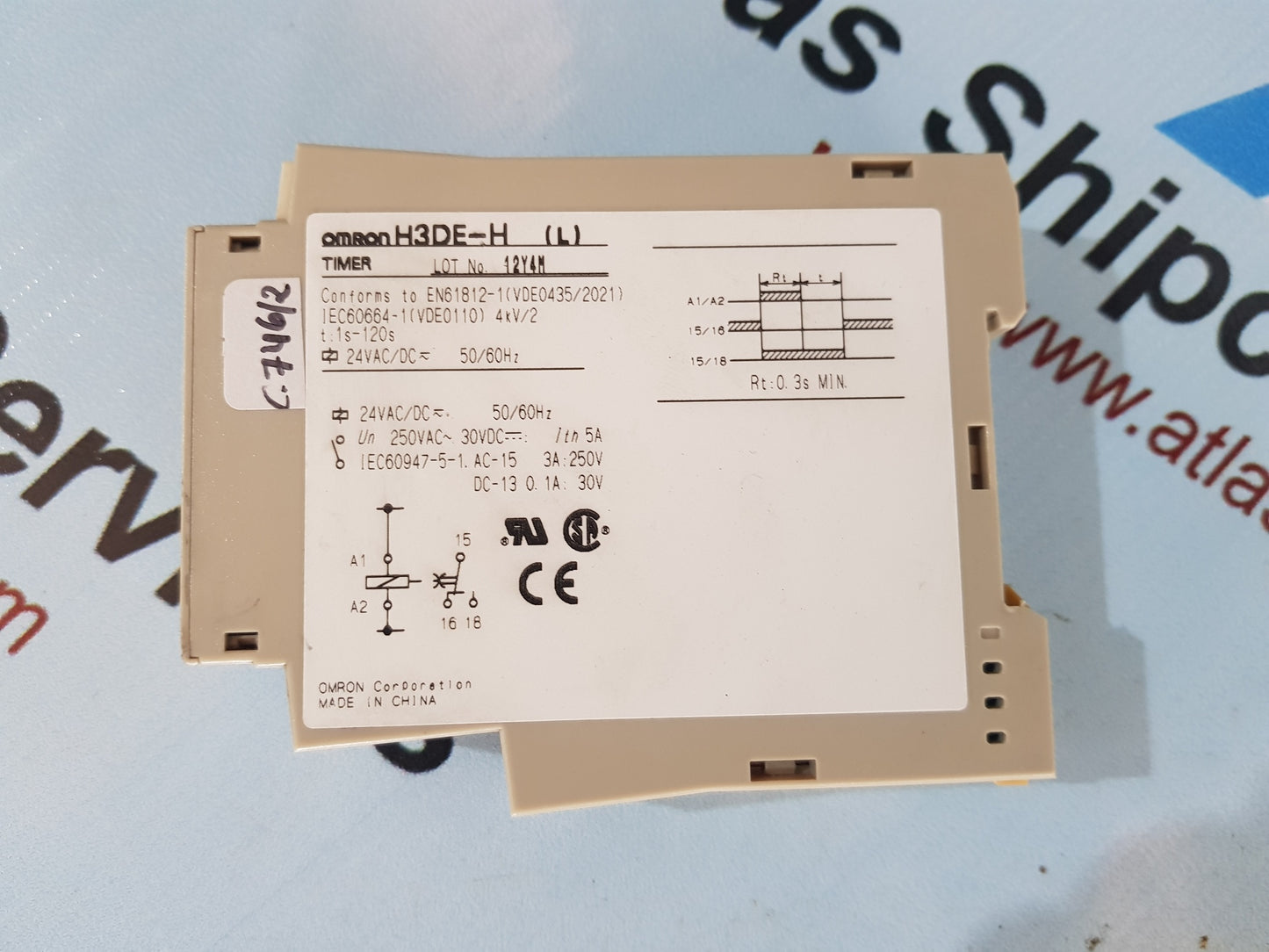 OMRON H3DE-H TIMER RELAY