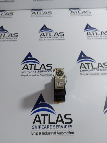 OMRON H3Y-4 TIMER WITH BASE 0 TO 50 Sec