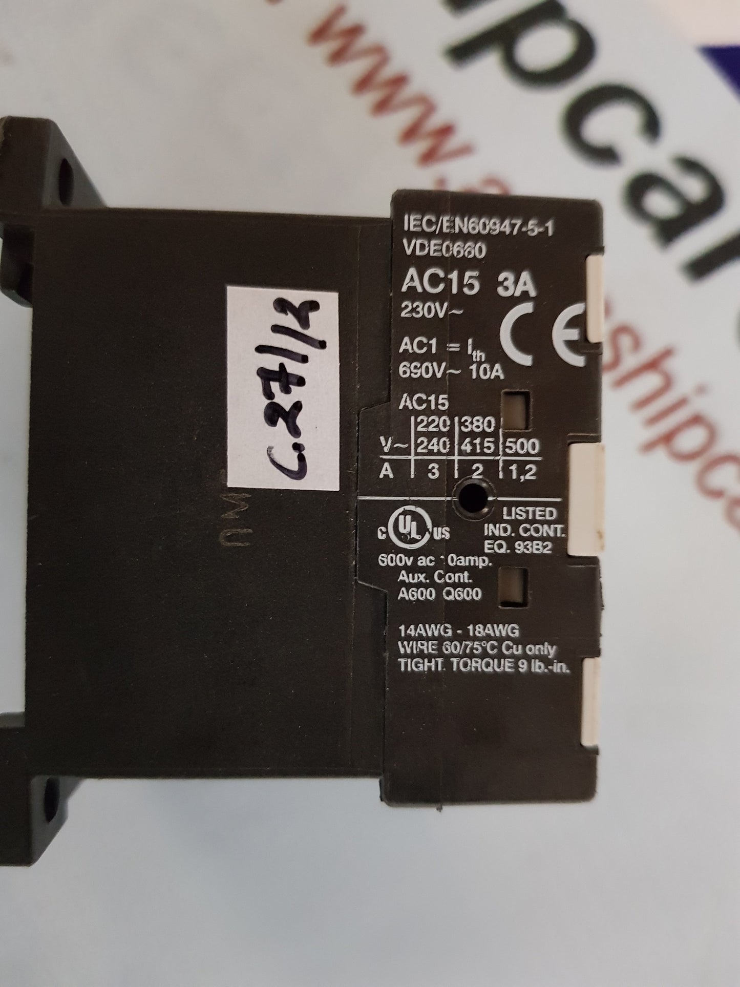 OMRON J7KNA-AR-40 CONTACTOR RELAY
