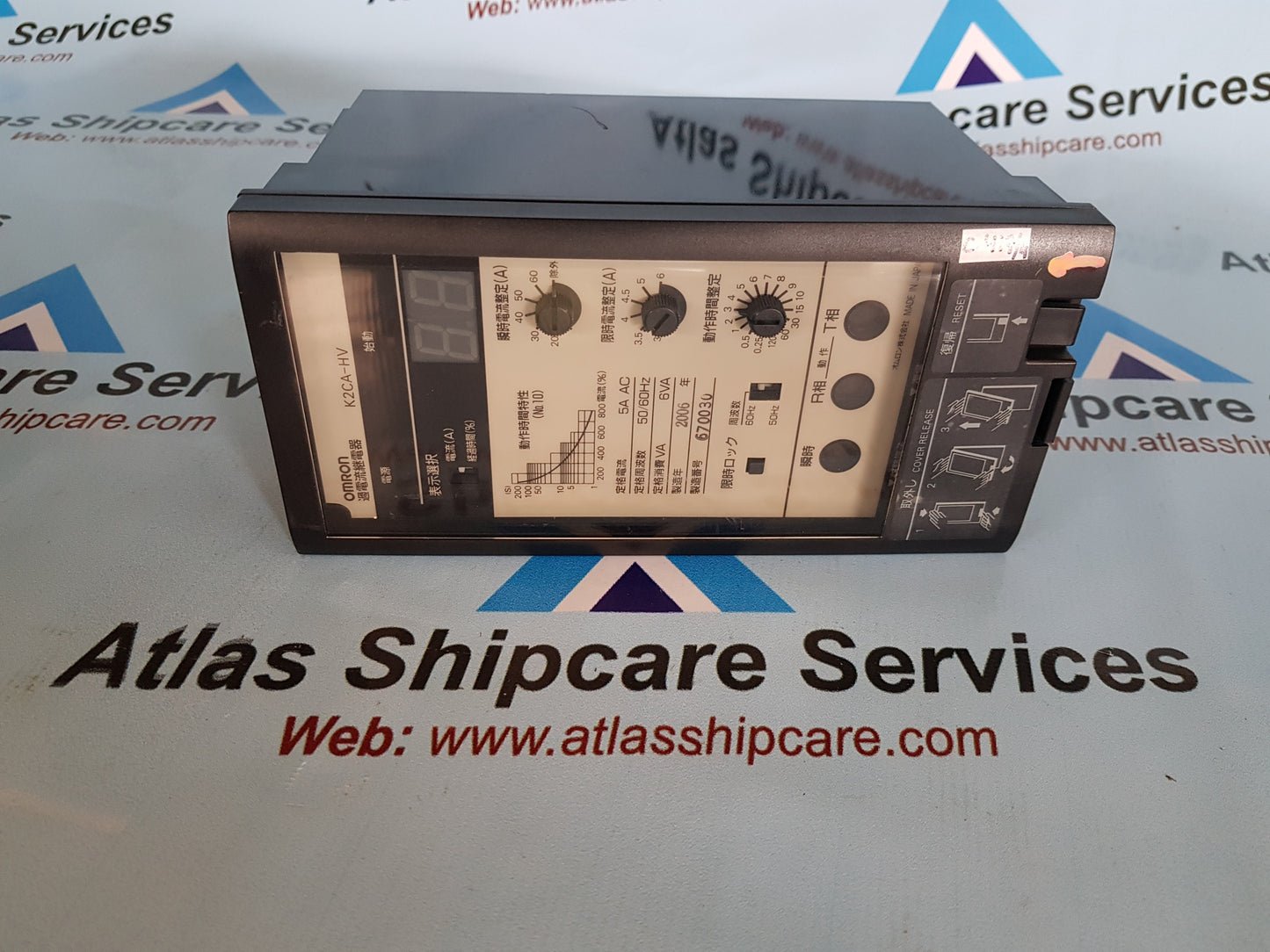 OMRON K2CA-HV DIGITAL OVERCURRENT RELAY