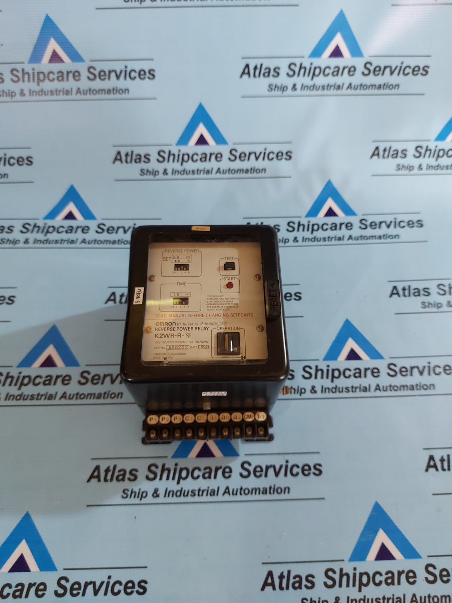 OMRON K2WR-R-S5 REVERSE POWER RELAY