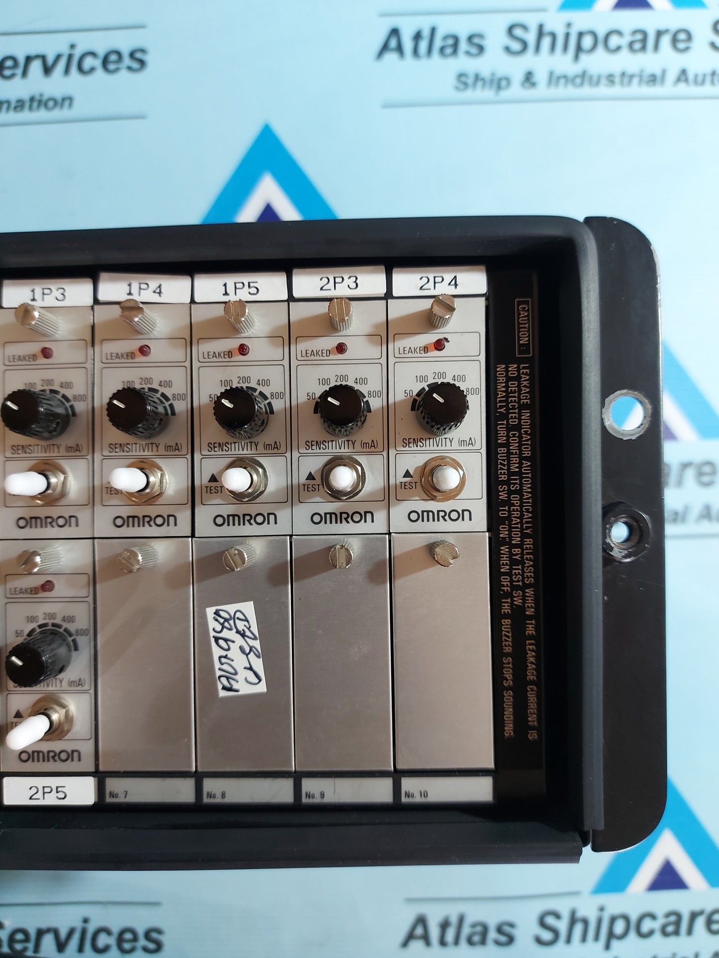 OMRON K6EM-PS MULTI-CHANNEL EARTH LEAKAGE RELAY