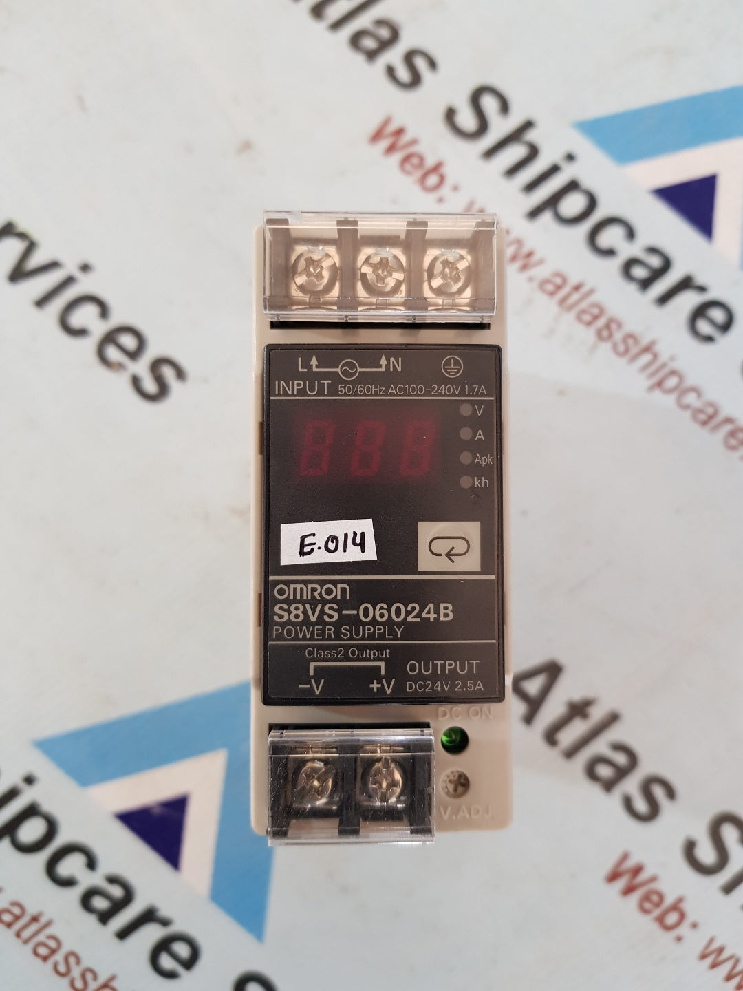 OMRON S8VS-06024B-ED2 POWER SUPPLY