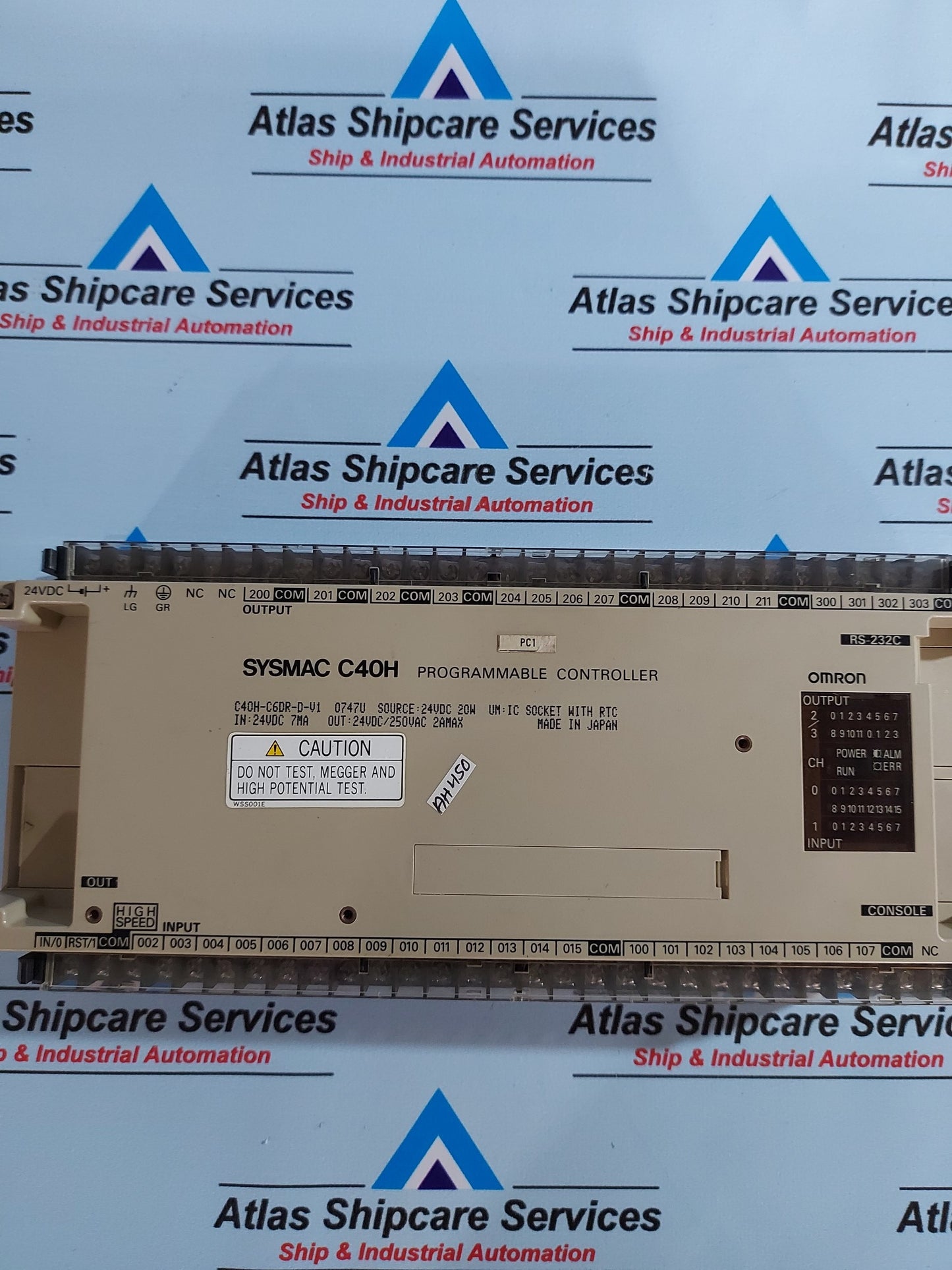 OMRON SYSMAC C40H PROGRAMMABLE CONTROLLER