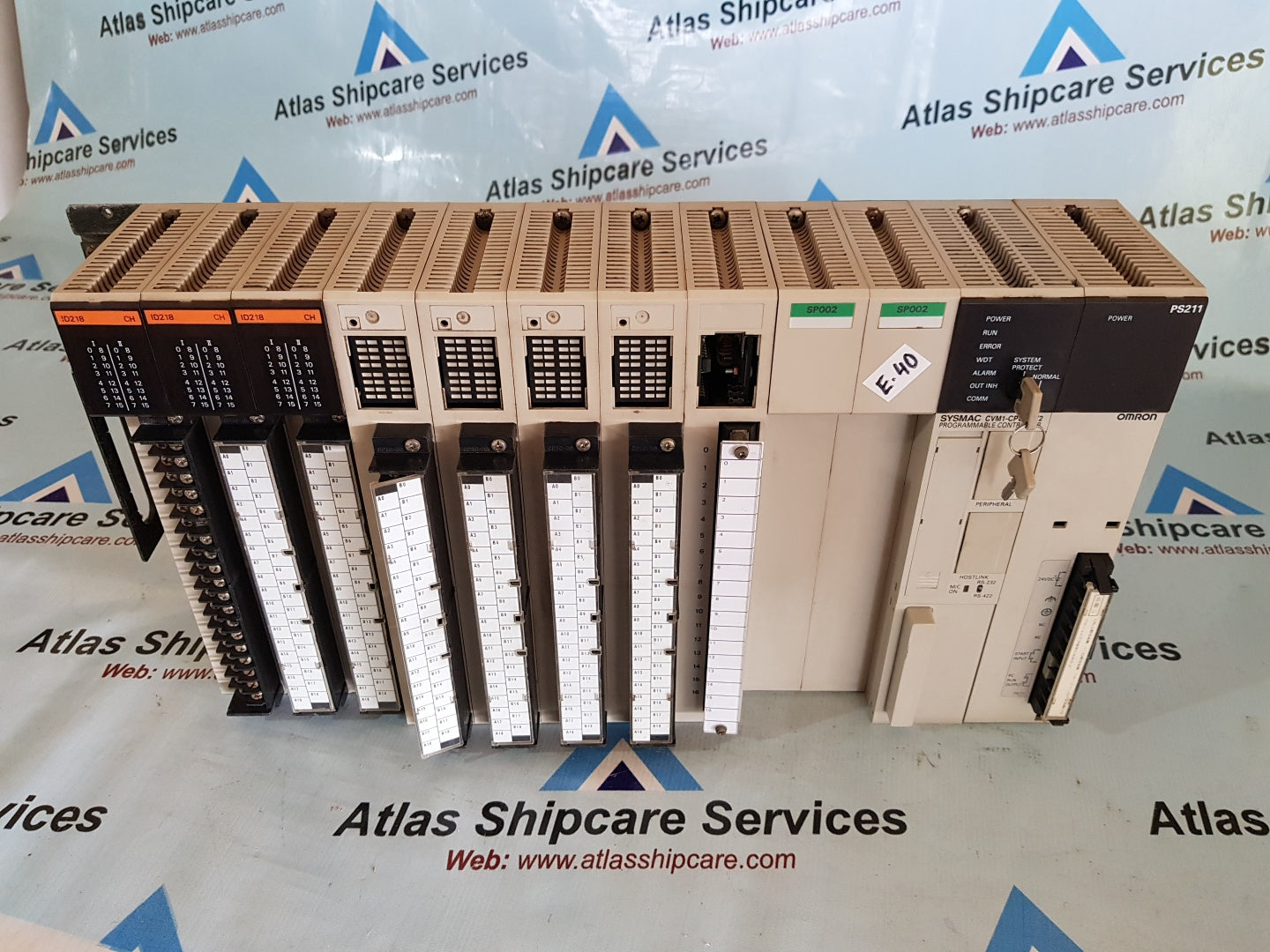 OMRON SYSMAC CVM1-CPU01-V2 PROGRAMMABLE CONTROLLER