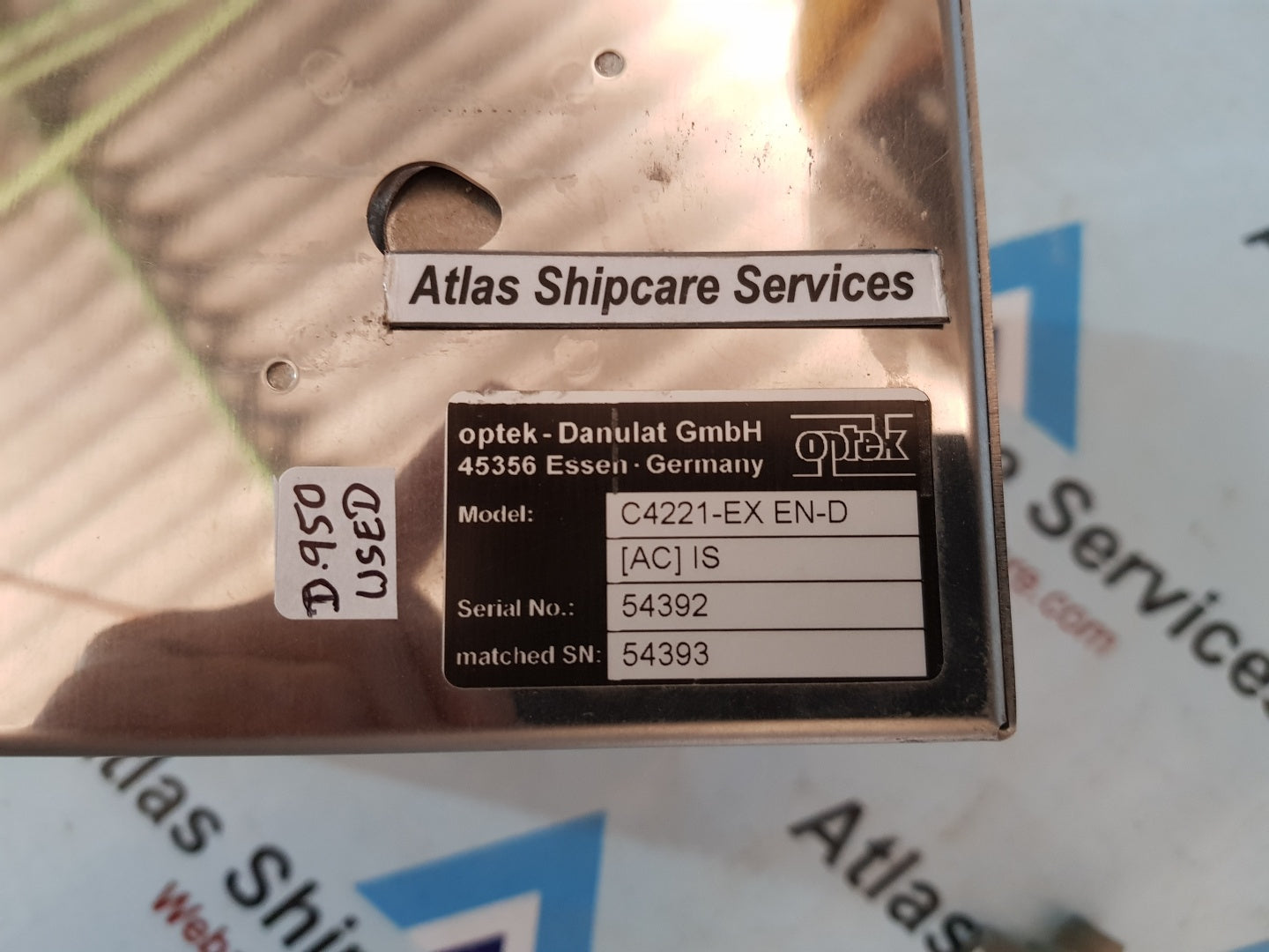 OPTEX CONTROL 4000 C4221-EX EN-D PHOTOMETRIC CONVERTER