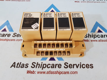 Omron Floatless Level Switch 61F-G3 with 3 Relay Units 61F-11