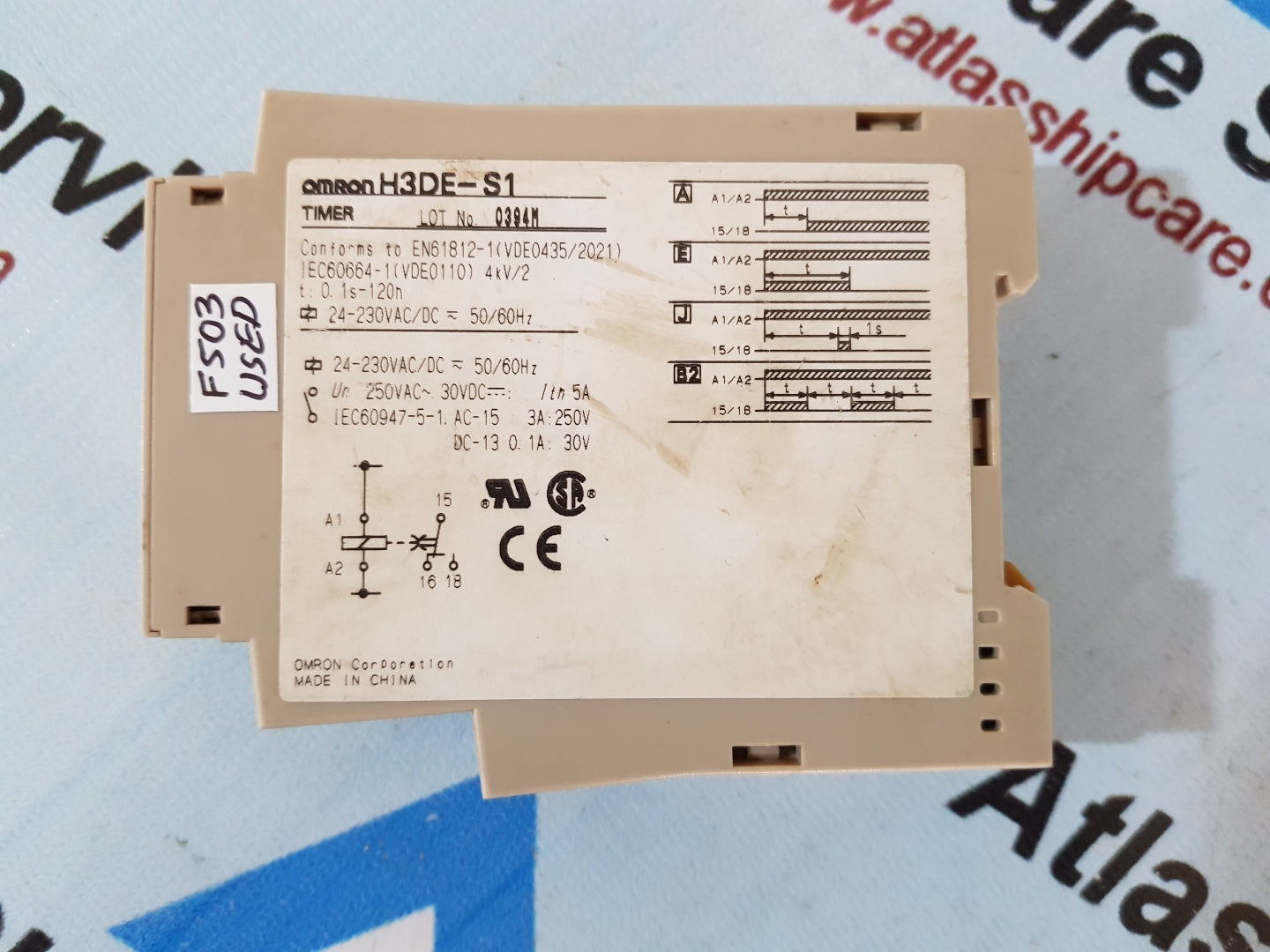 Omron H3DE-S1 Multi Fuction Timer Delay