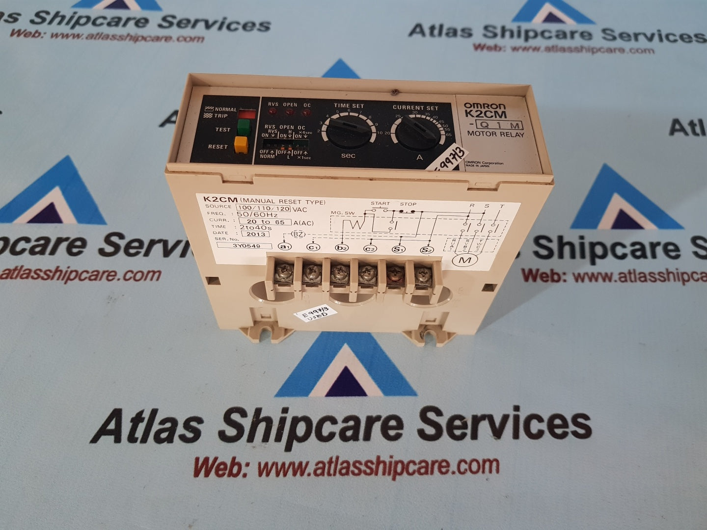 Omron K2CM-Q1M Motor Relay