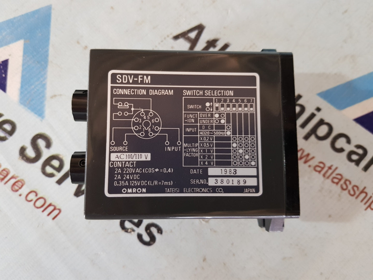 Omron SDV-FM6 Voltage Sensor