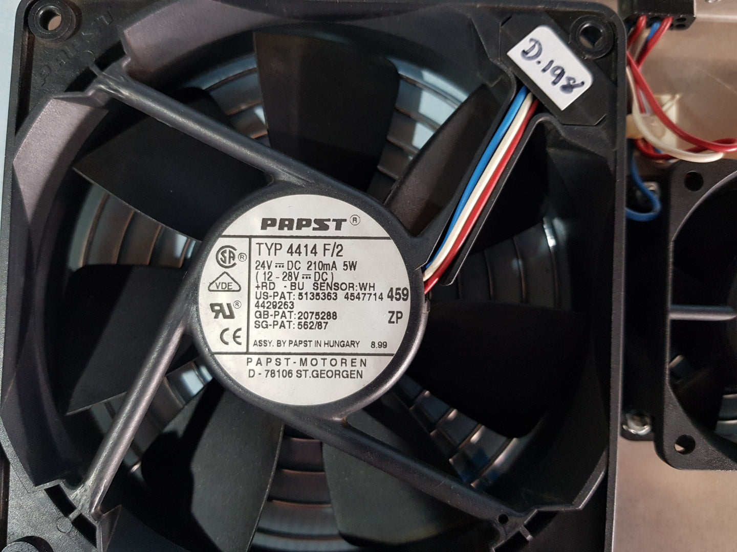 PAPST 4414 F/2 COMPACT FAN