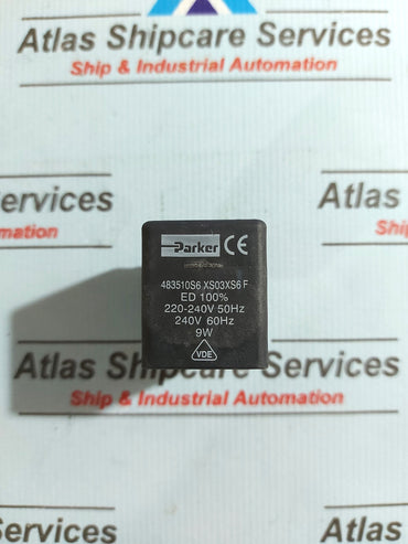 PARKER 483510S6 XS03XS6 F SOLENOID VALVE COIL