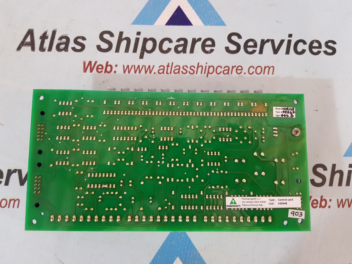 PARMAPROGETTI T1082 CONTROL CARD