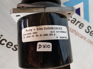 PENNY + GILES JC600-XY-NN-M-A3RB-STN-S MULTI AXIS JOYSTICK CONTROLLER