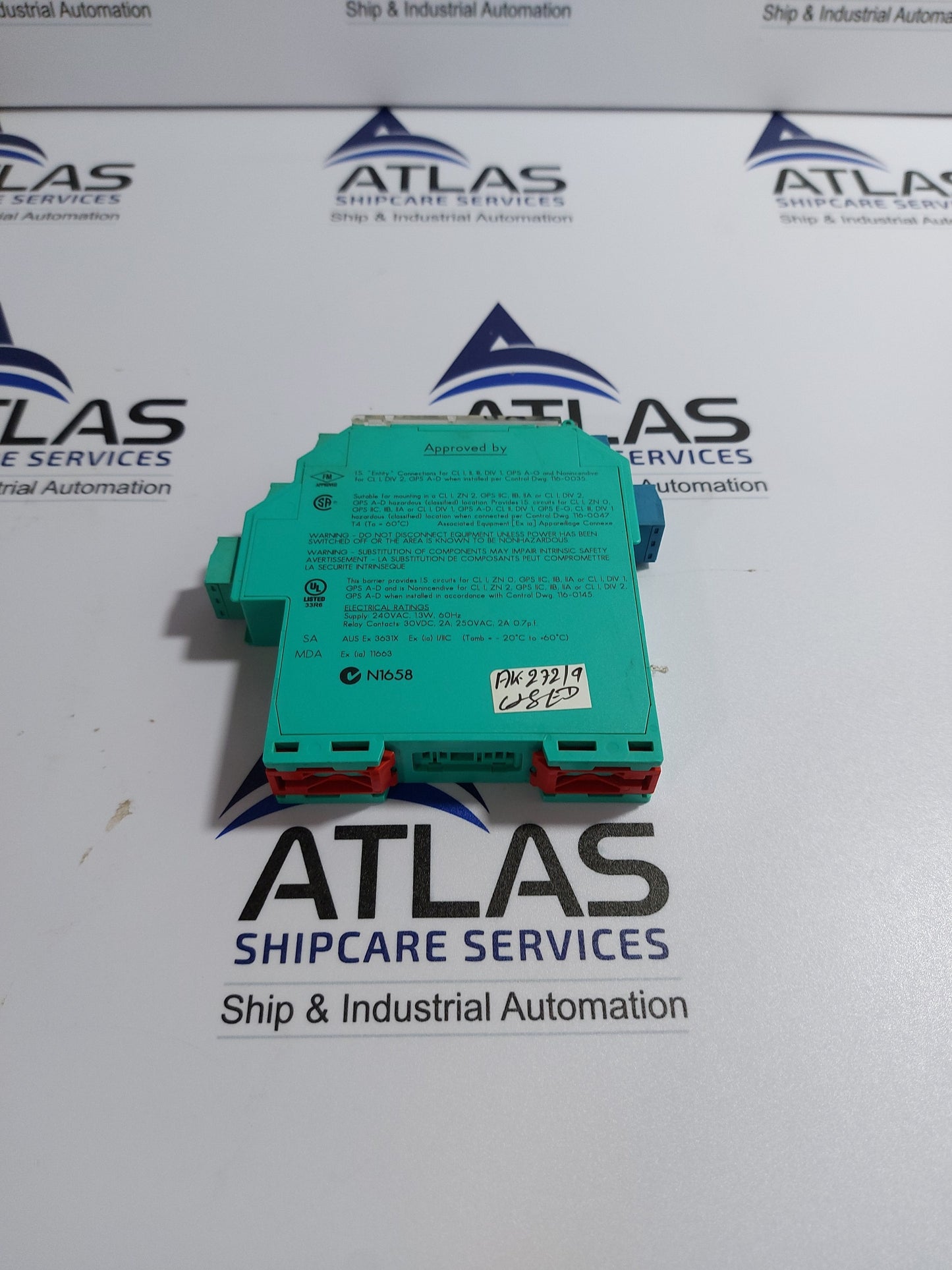 PEPPERL+FUCHS KFA6-SR2-Ex.2W SWITCH AMPLIFIER P/N 103373