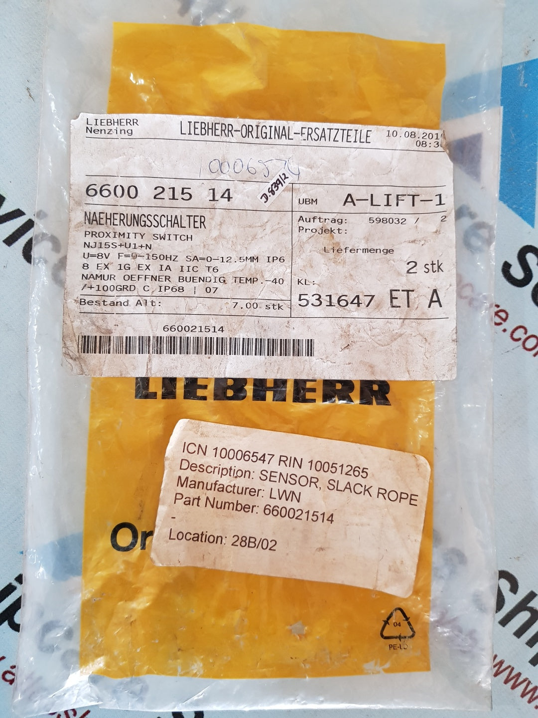 PEPPERL + FUCHS NJ15S+U1+N INDUCTIVE SENSOR