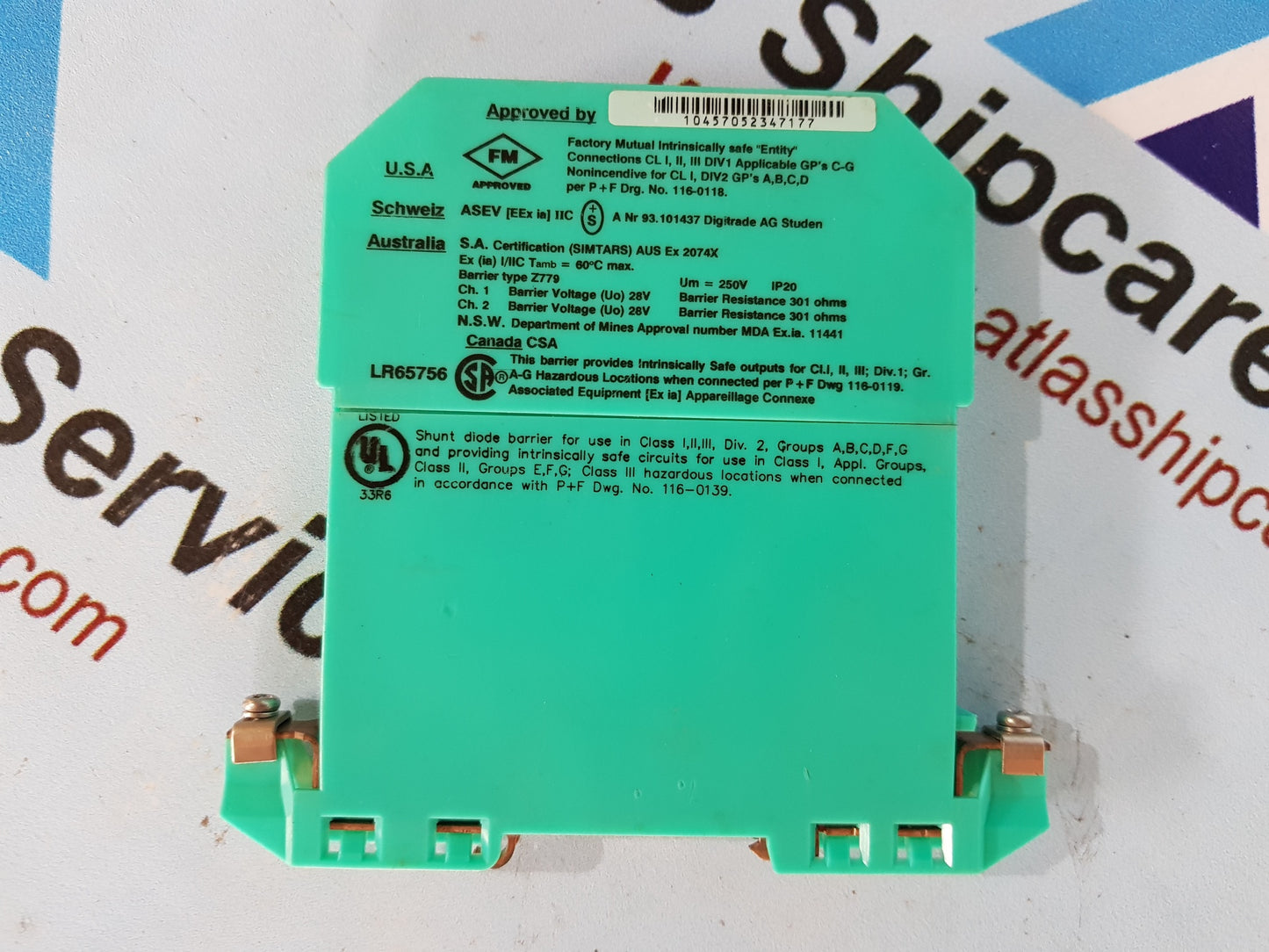 PEPPERL+FUCHS Z-SERIES Z779 SAFE SNAP BARRIER