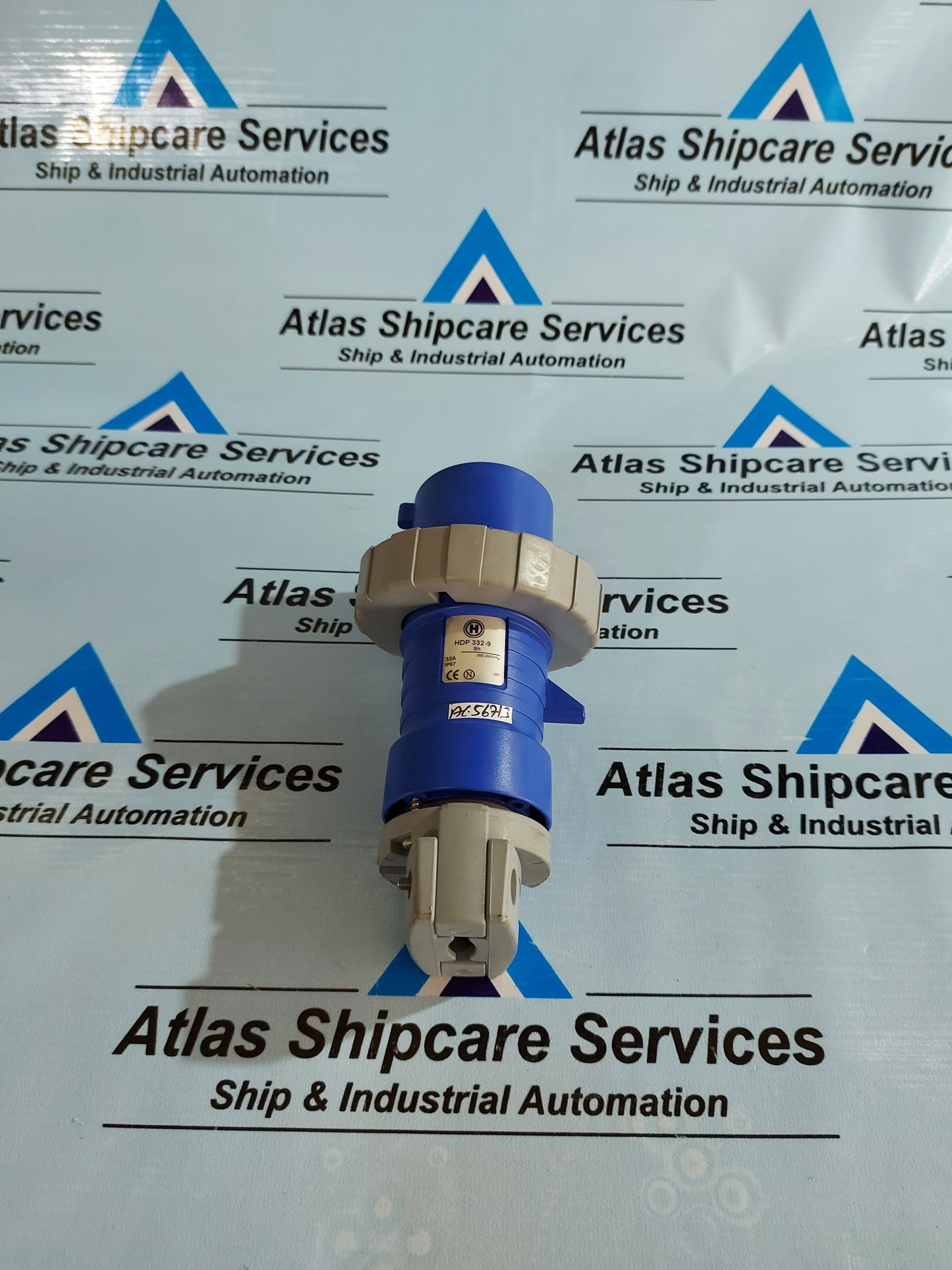 PHILIP HAUGE HDP 332-9 ROUND PIN PLUG