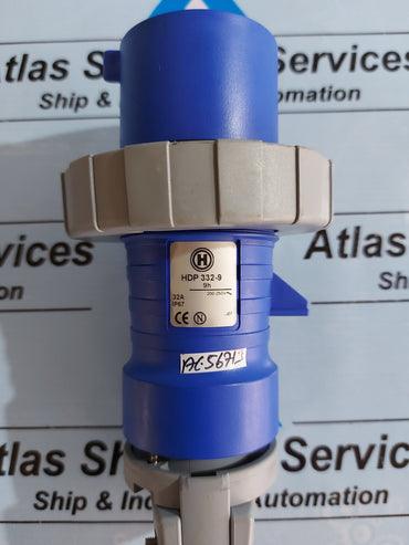 PHILIP HAUGE HDP 332-9 ROUND PIN PLUG