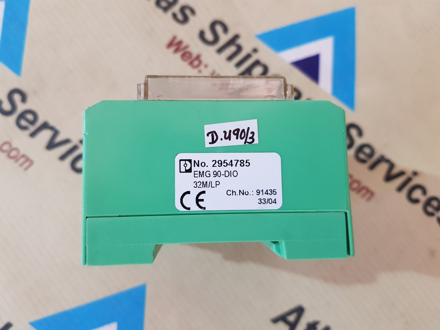 PHOENIX CONTACT EMG 90-DIO 32M/LP 2954785 DIODE BLOCK