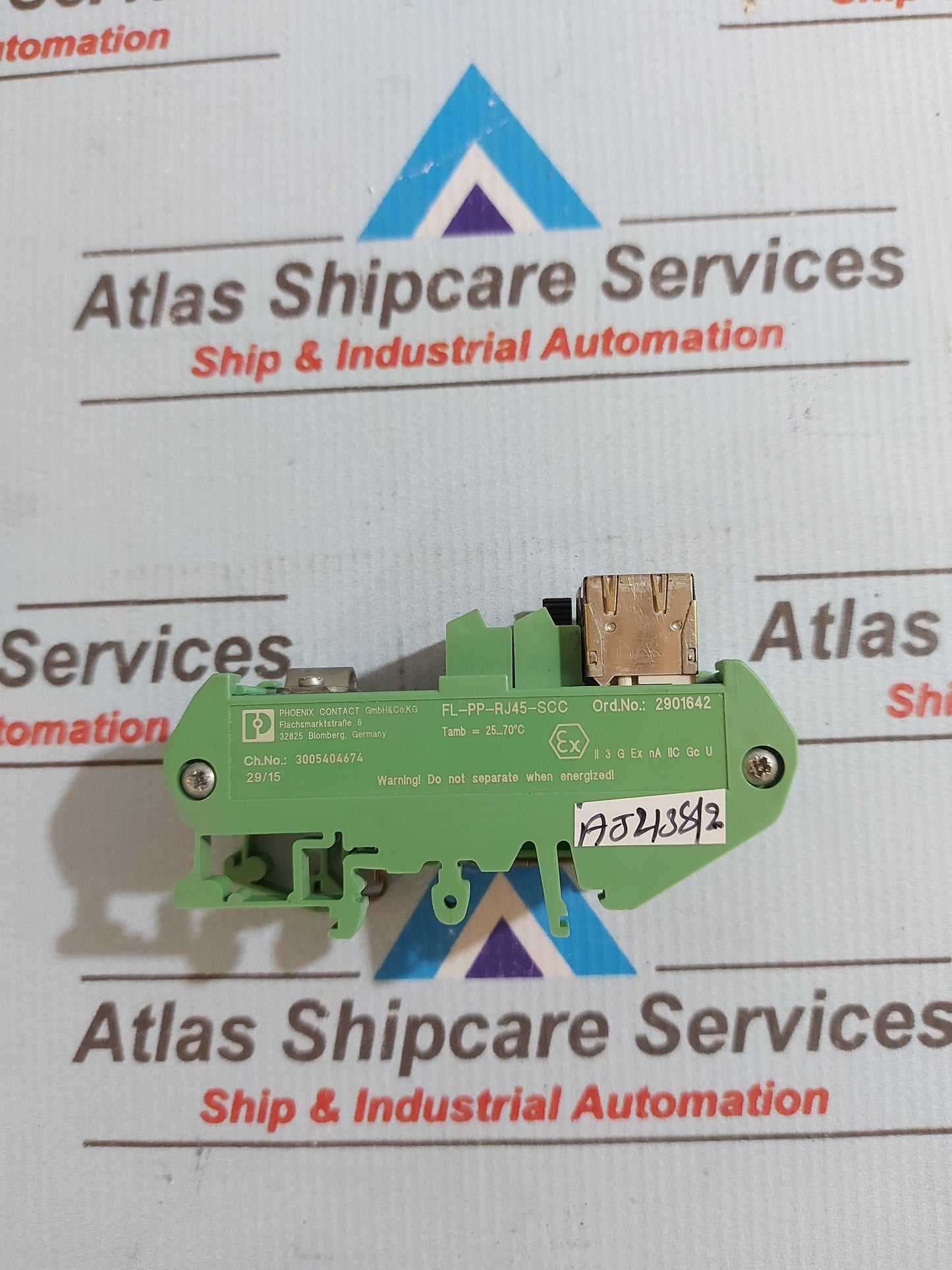 PHOENIX CONTACT FL-PP-RJ45-SCC PATCH PANEL 2901642